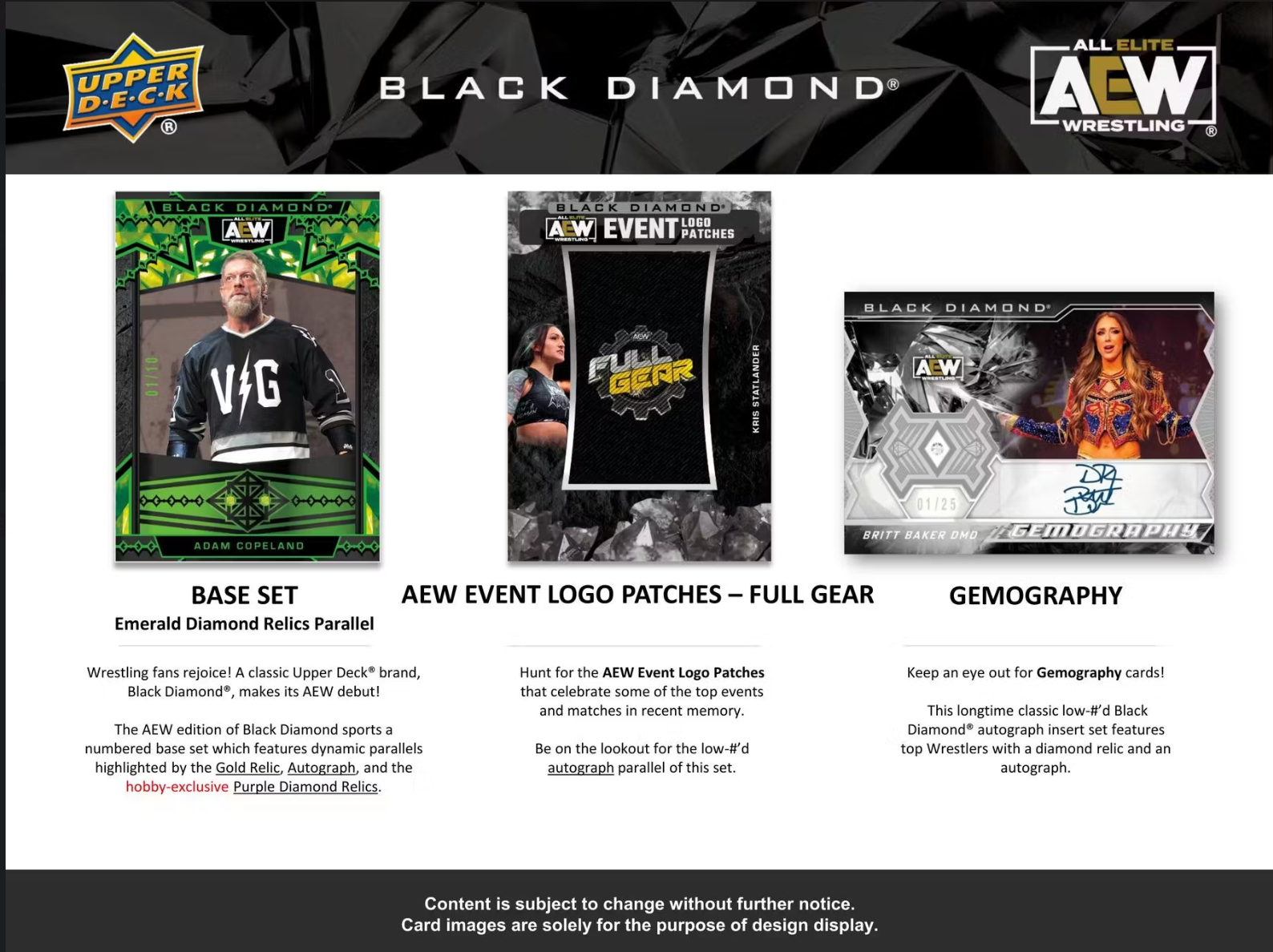 2024 Upper Deck AEW Black Diamond Wrestling Hobby, Box