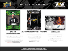 2024 Upper Deck AEW Black Diamond Wrestling Hobby, Box