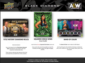 2024 Upper Deck AEW Black Diamond Wrestling Hobby, Box