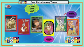 2024 Upper Deck Fleer Retro Looney Tunes Hobby, 12 Box Case