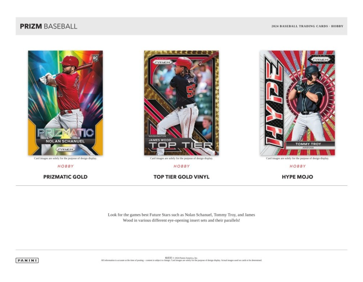 2024 Panini Prizm Baseball Hobby, Box