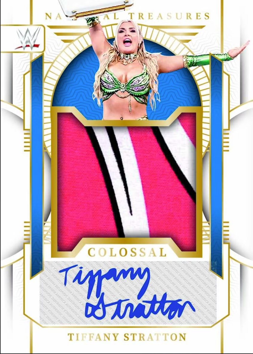 2024 Panini National Treasures WWE Hobby, 4 Box Case