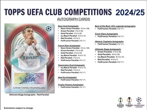 2024-25 Topps UEFA Club Competitions Soccer Blaster, Box