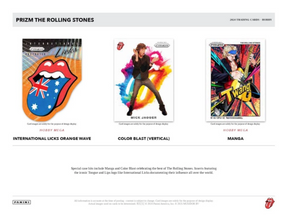 2024 Panini Prizm The Rolling Stones Hobby, 20 Mega Box Case