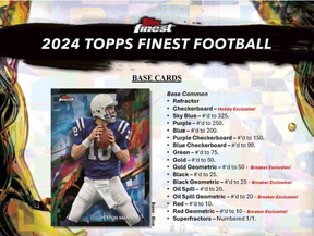 *LAST BOX* 2024 Topps Finest Football Hobby, Box
