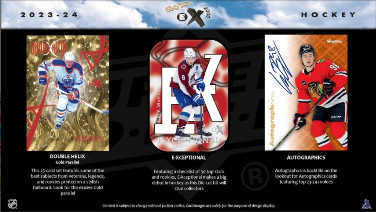 2023-24 Upper Deck Skybox E-X 2000 Hockey Hobby, Box