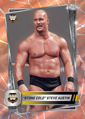 2025 Topps WWE Chrome Sapphire Edition Hobby, 10 Box Case