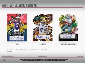 * Last Box * 2024 Leaf Eclectic Football Jumbo, Box