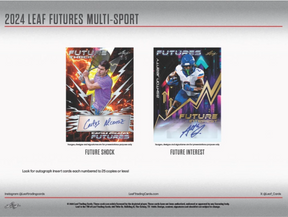 2024 Leaf Futures Multi-Sport, 20 Blaster Box Case