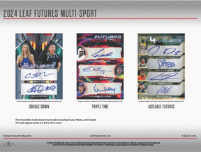 2024 Leaf Futures Multi-Sport, 20 Blaster Box Case