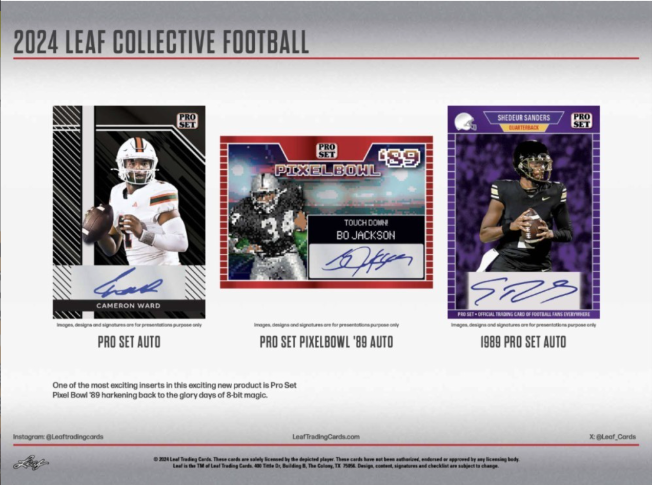 2024 Leaf Collective Football Hobby, Box