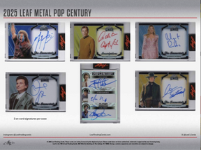 2025 Leaf Metal Pop Century Hobby, Box
