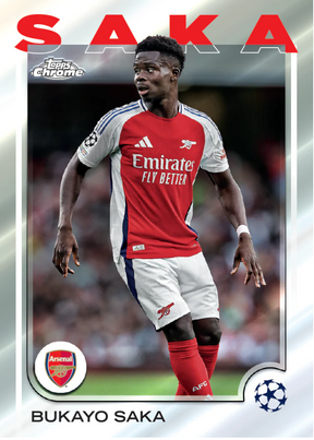*LAST CASE* 2024-25 Topps Chrome UEFA Club Competitions Soccer Hobby, 12 Box Case