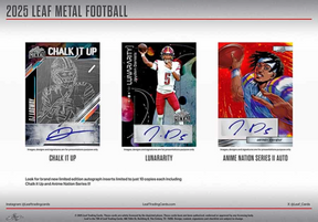 2025 Leaf Metal Football Jumbo, Box