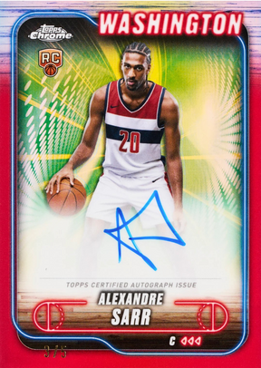 2024-25 Topps Chrome Basketball Mega, 20 Box Case