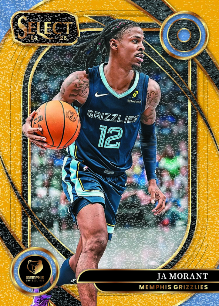 2024-25 Panini Select Basketball Hobby, Blaster Box (Green & Red Mojo)