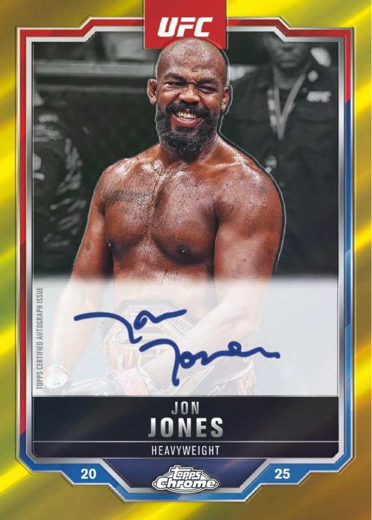 2025 Topps Chrome UFC Delight, Box
