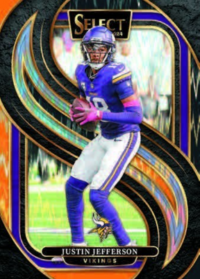 2024 Panini Select Football Retail Blaster, Box (Red & Blue Shock)