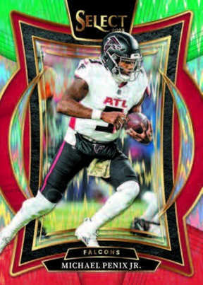 2024 Panini Select Football Hobby Blaster, Box (Green & Red Shock)