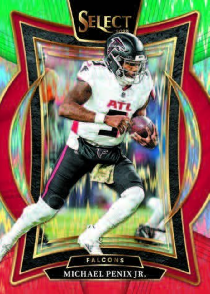 2024 Panini Select Football Hobby Mega, Box (Black & Orange Shock)