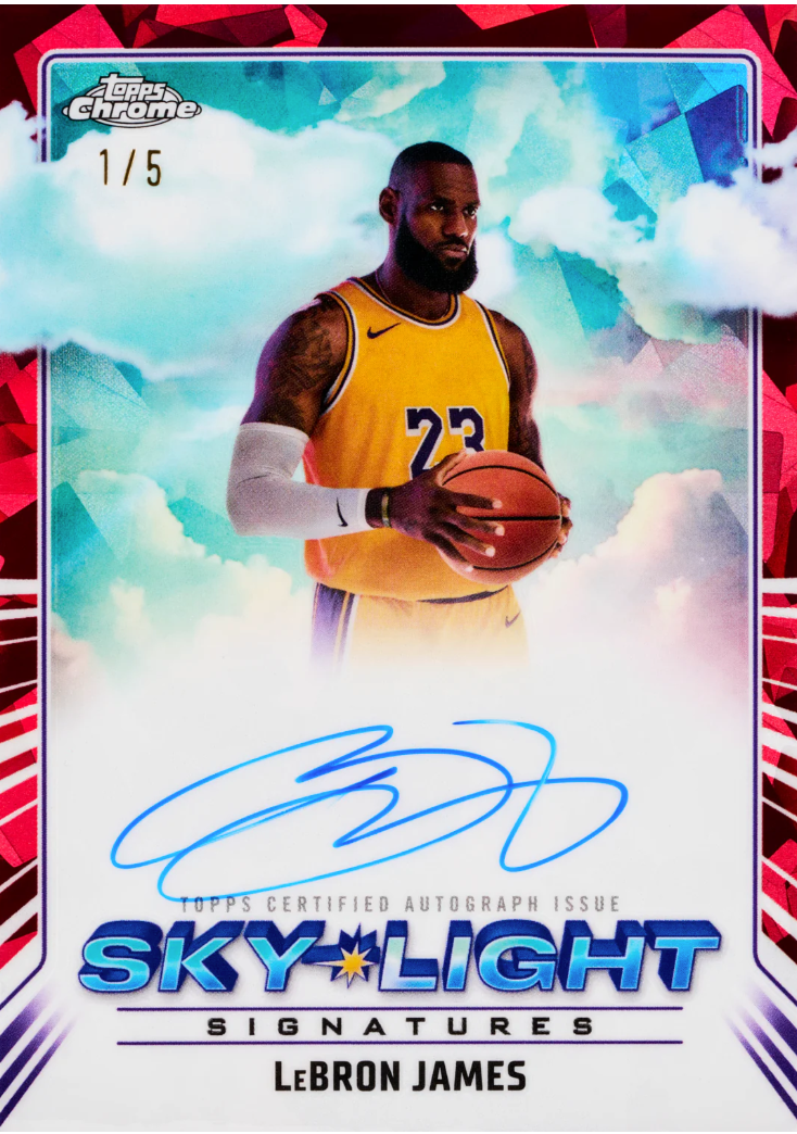 2024-25 Topps Chrome Basketball Sapphire Edition, Box
