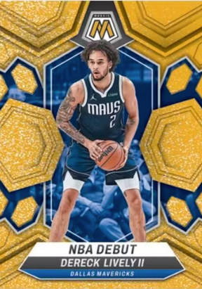 2023-24 Panini Mosaic Basketball Mega, Box (Reactive Blue & Pink Fluorescent Mosaics)
