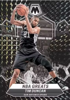 2023-24 Panini Mosaic Basketball Mega, Box (Reactive Blue & Pink Fluorescent Mosaics)