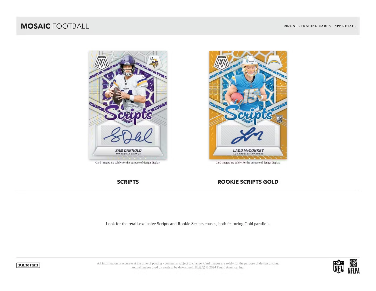 2024 Panini Mosaic Football Hobby, Blaster Box (Mosaic Red Parallels)
