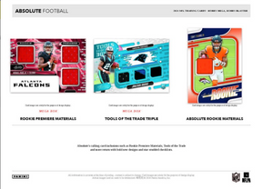 2024 Panini Absolute Football Mega, Box (Black Parallels)