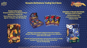 2025 Upper Deck Neopets Battledome Defenders of Neopia, 6 Starter Deck Box Case