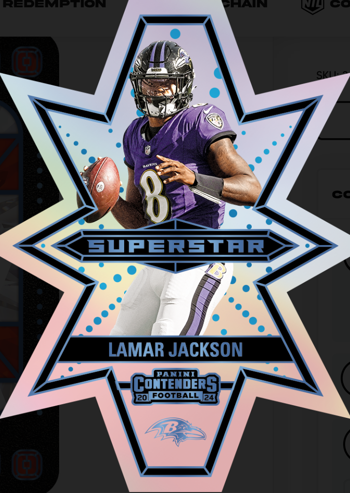 2024 Panini Contenders Football Hobby, Box
