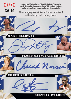 2025 Leaf Metal Independence Day Multi-Sport Hobby, 10 Box Case