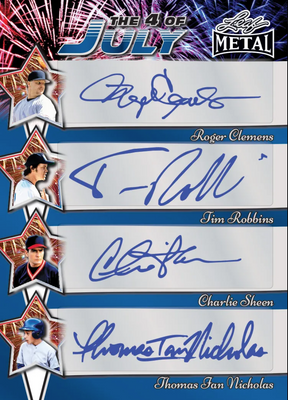2025 Leaf Metal Independence Day Multi-Sport Hobby, 10 Box Case