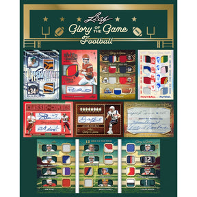2025 Leaf Glory of the Game Football Hobby, Box