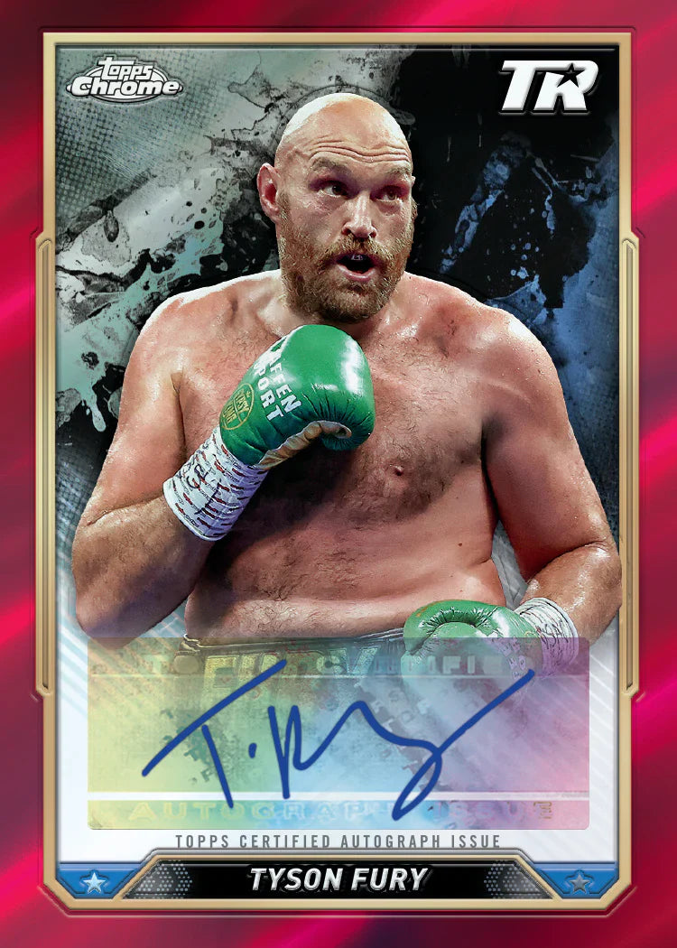 2024 Topps Chrome Boxing Hobby, Box
