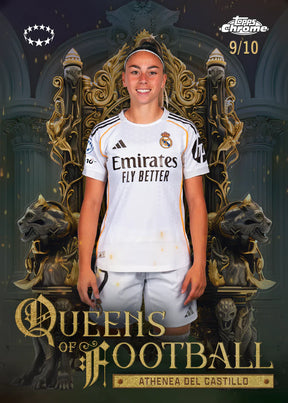 2025-26 Topps UEFA Women's Champions League Chrome Soccer Hobby, 12 Box Case