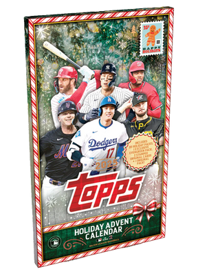 2025 Topps Holiday Baseball Advent Calendar Hobby, Box