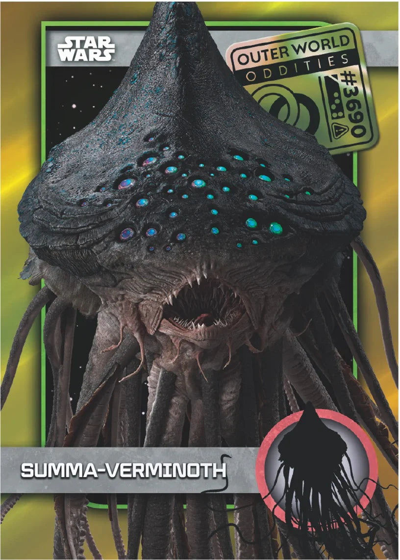 2025 Topps Star Wars Chrome Delight, 10 Box Case
