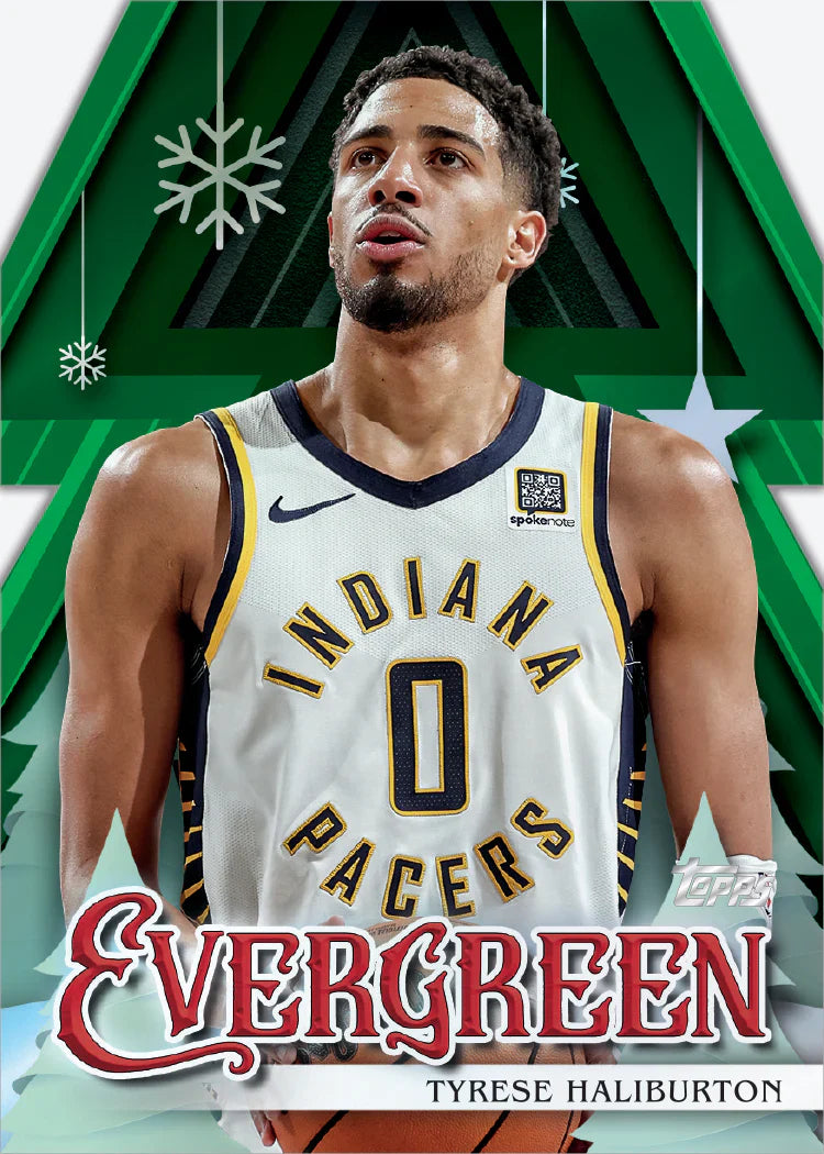 2025/26 Topps Holiday Basketball Countdown Calendar, Box