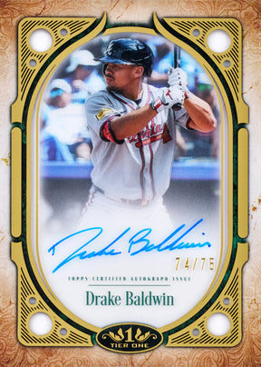 2026 Topps Tier One Baseball Hobby, 12 Box Case