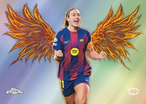 2025-26 Topps UEFA Women's Champions League Chrome Soccer Hobby, Box