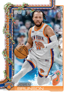2025-26 Topps Basketball Holiday Mega, Box