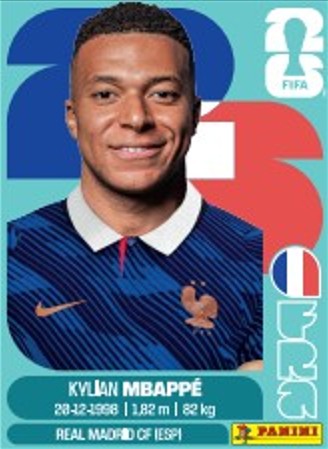 2026 Panini World Cup Soccer Stickers 25ct, Box