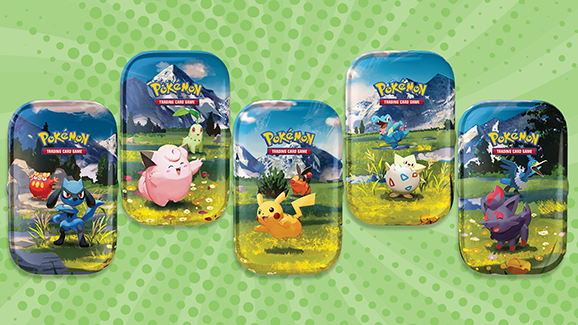 Pokemon Mega Evolution Ascended Heroes, 10 Mini Tin Box