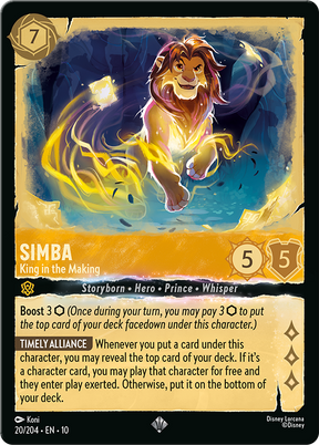 Disney Lorcana Whispers in the Well, 4 Booster Box Case