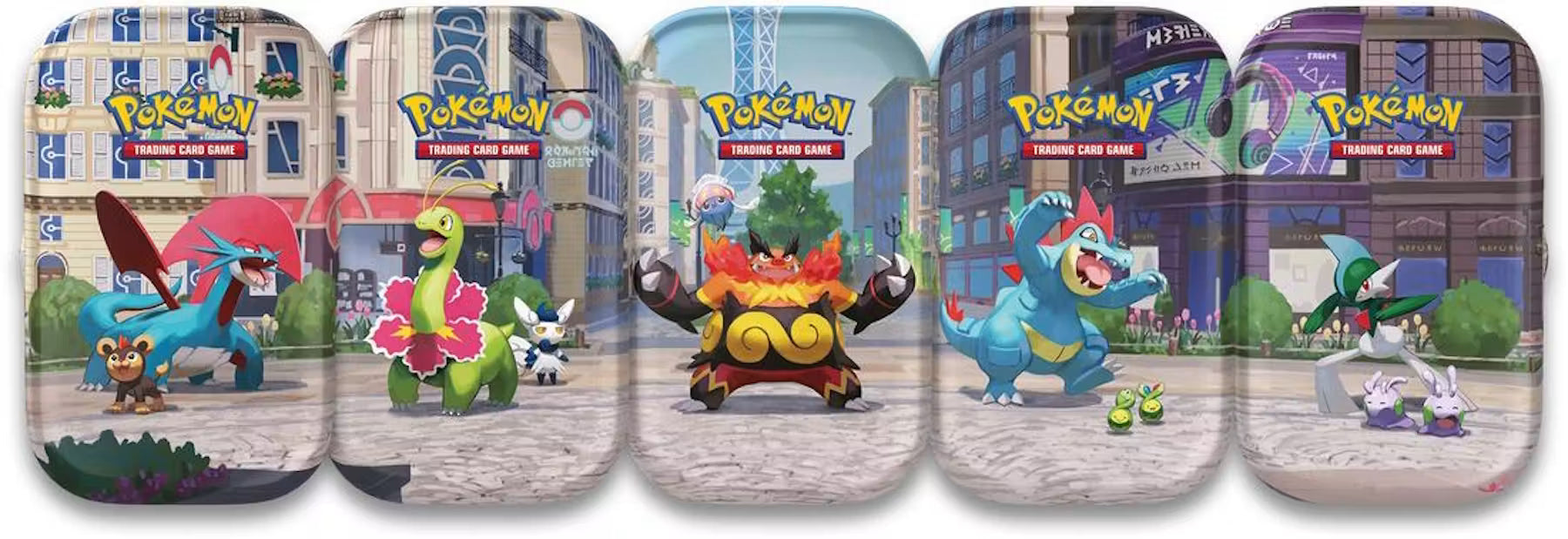 Pokemon Lumiose City, Mini Tin Display Box