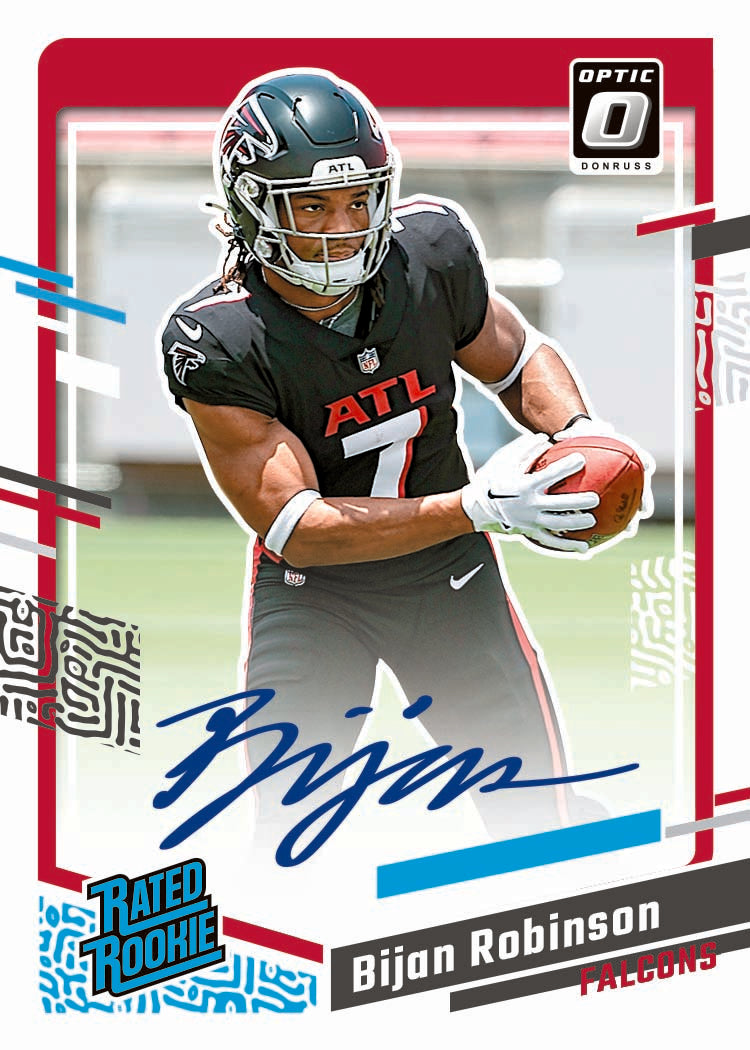 2023 Panini Donruss Optic Football, Jumbo Value Fat Pack Box