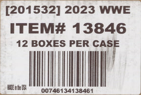 2023 Panini Prizm WWE Hobby, 12 Box Case