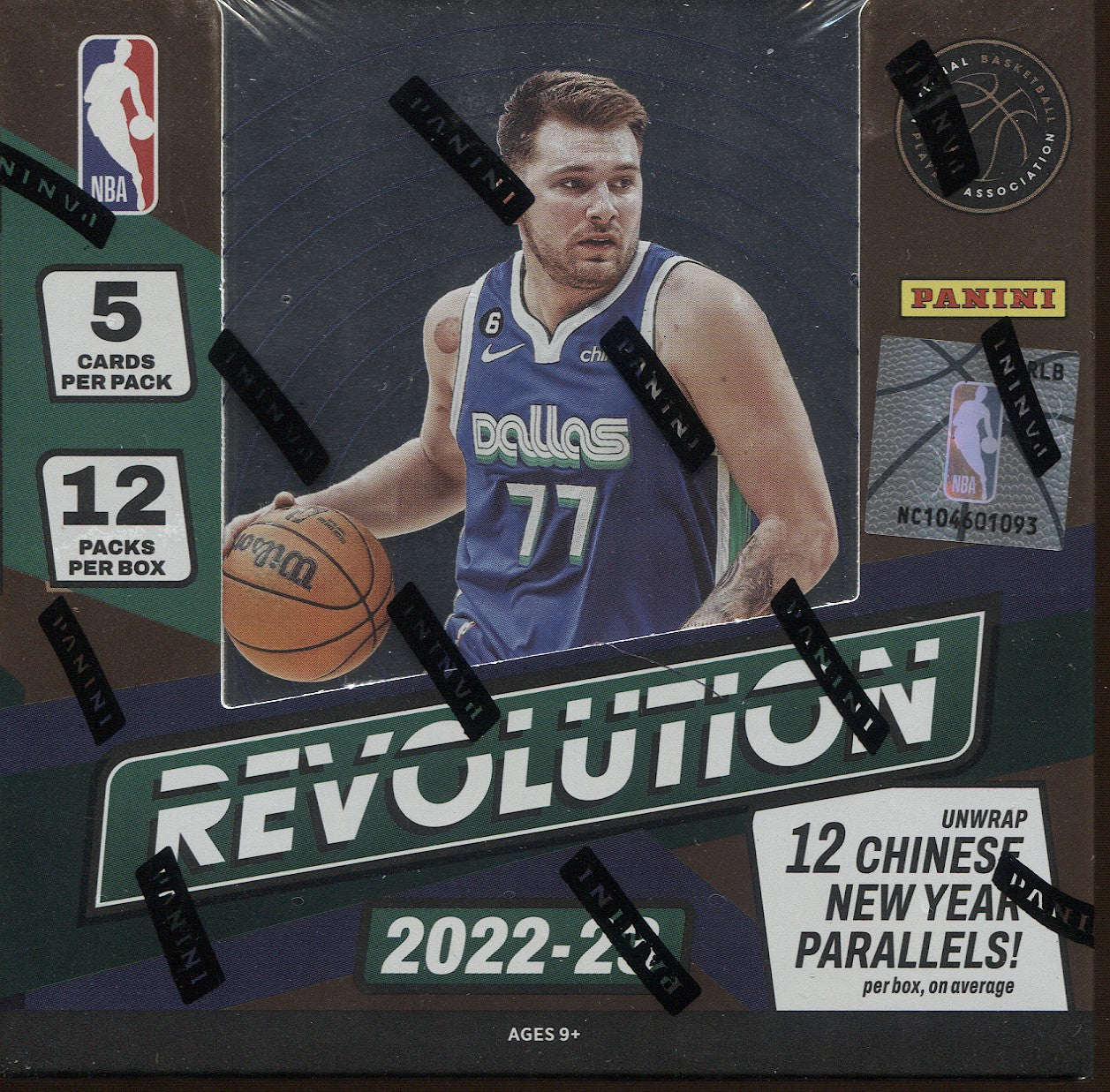 2022-23 Panini Revolution Basketball Chinese New Year, 8 Box Case