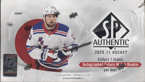 2020-21 Upper Deck SP Authentic Hockey Hobby, Box